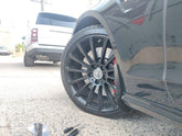 Aero Republic Mercedes Benz Carbon Fiber Front Arch Guards Mud Flaps - Performance SpeedShop